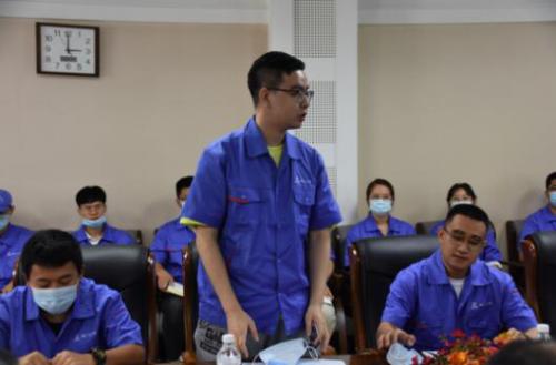 哈电阀门公司召开2020年度新员工与公司领导见面会 哈电阀门公司召开2020年度新员工与公司领导见面会