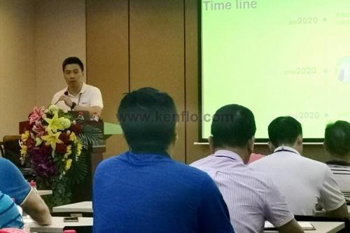 肯富来陈迪总经理作报告 肯富来陈迪总经理作报告