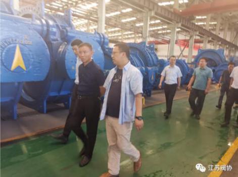 远大阀门集团总经理一行来江苏阀门行业参观交流 远大阀门集团总经理一行来江苏阀门行业参观交流