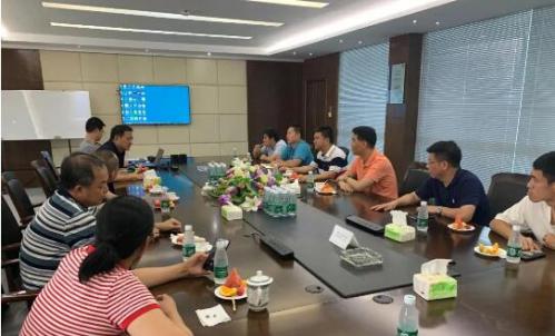 北阀总厂高层领导一行在江苏圣业阀门有限公司座谈交流 北阀总厂高层领导一行在江苏圣业阀门有限公司座谈交流