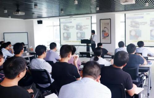 NSK中国产业机械事业本部领导莅临浙江光越进行新产品技术交流培训 NSK中国产业机械事业本部领导莅临浙江光越进行新产品技术交流培训