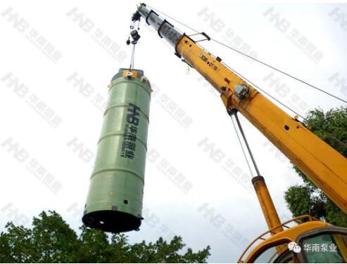 华南泵业一体化泵站,打造河畅、水清的高栏港区