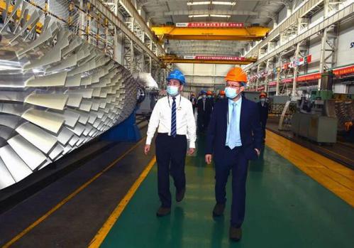 和利时科技集团联席总裁方垒一行来陕鼓参观交流 和利时科技集团联席总裁方垒一行来陕鼓参观交流