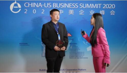 般德阀门总经理夏许超先生接受中美企业峰会采访 般德阀门总经理夏许超先生接受中美企业峰会采访
