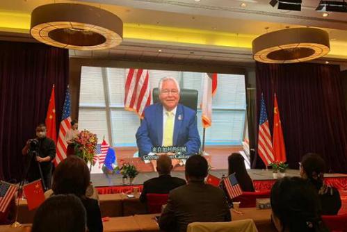 美国加州参议院议员Bob Archuleta先生致辞 美国加州参议院议员Bob Archuleta先生致辞