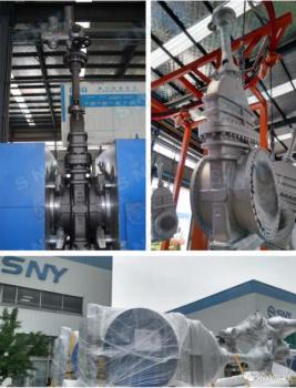 圣泰电动平板闸阀在恒力石化项目成功安装调试 圣泰电动平板闸阀在恒力石化项目成功安装调试