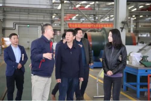 西安市“十项重点工作”第五督导组来西安泵阀总厂检查指导工作 西安市“十项重点工作”第五督导组来西安泵阀总厂检查指导工作