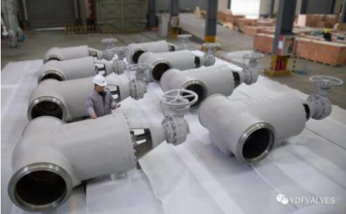 盐电阀门30寸900磅压力自密封闸阀顺利通过业主验收 盐电阀门30寸900磅压力自密封闸阀顺利通过业主验收