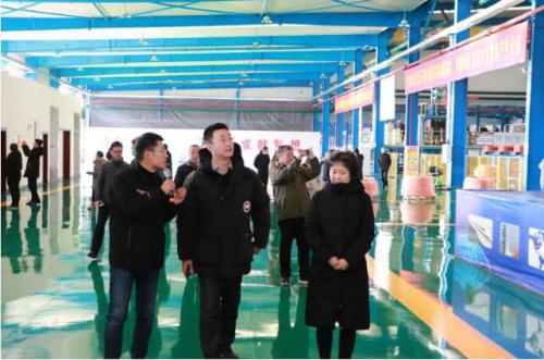 兰高阀门总经理郝宏达率团到正威(甘肃)铜业科技有限公司参观考察 兰高阀门总经理郝宏达率团到正威(甘肃)铜业科技有限公司参观考察