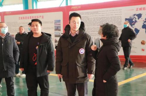 兰高阀门总经理郝宏达率团到正威(甘肃)铜业科技有限公司参观考察 兰高阀门总经理郝宏达率团到正威(甘肃)铜业科技有限公司参观考察