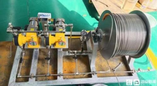 鲁南院成功研制阻垢剂输送泵