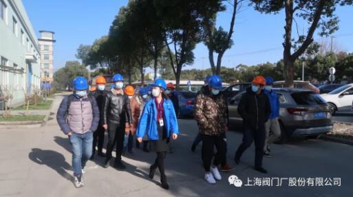 森松(江苏)重工有限公司考察团莅临上海阀门厂技术交流 森松(江苏)重工有限公司考察团莅临上海阀门厂技术交流