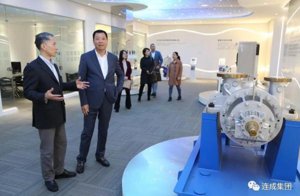 嘉定区政协副主席朱健民一行莅临连成集团考察 嘉定区政协副主席朱健民一行莅临连成集团考察