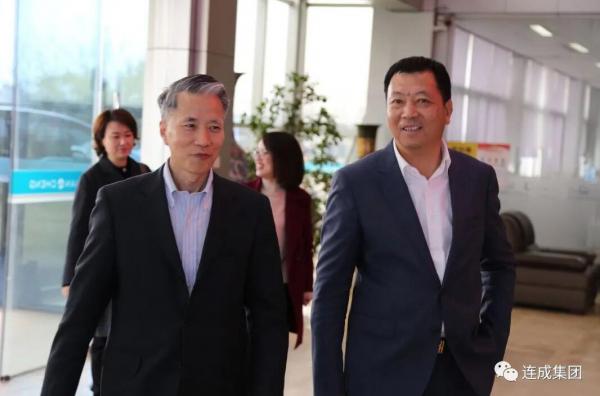 嘉定区政协副主席朱健民一行莅临连成集团考察 嘉定区政协副主席朱健民一行莅临连成集团考察