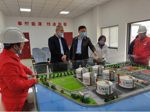 兰理工泵阀院走访中石油江苏LNG接收站 兰理工泵阀院走访中石油江苏LNG接收站