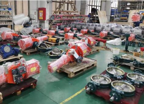 200台四偏心蝶阀如期交付,助力连云港石化建设世界一流石化基地! 200台四偏心蝶阀如期交付,助力连云港石化建设世界一流石化基地!