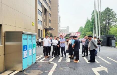 温州市、区两级领导莅临耐氟隆阀业参观指导环保工作 温州市、区两级领导莅临耐氟隆阀业参观指导环保工作