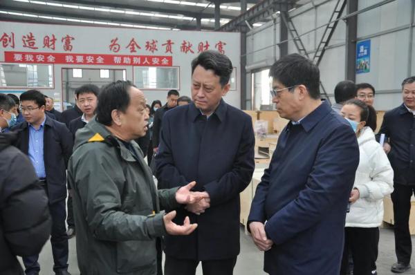 侯马市委书记吴勇莅临山西好利阀机械制造有限公司视察调研 侯马市委书记吴勇莅临山西好利阀机械制造有限公司视察调研