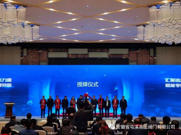 屯溪高压阀门成功登陆省股权托管中心“专精特新板” 屯溪高压阀门成功登陆省股权托管中心“专精特新板”