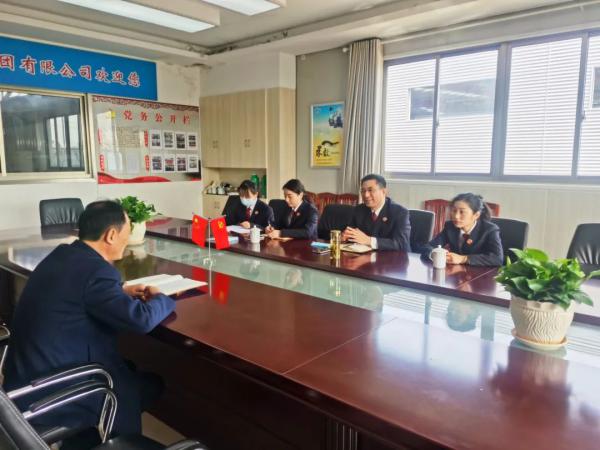 泾县人民检察院走进江南泵阀开展“新春访企 普法先行”活动 泾县人民检察院走进江南泵阀开展“新春访企 普法先行”活动