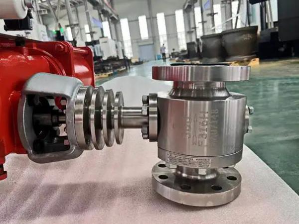 阿伐流体控制750℃超高温C型切断球阀研发制造完成 阿伐流体控制750℃超高温C型切断球阀研发制造完成