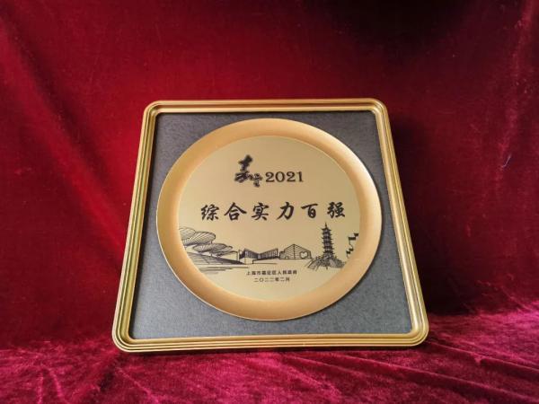 嘉定2021综合实力百强 嘉定2021综合实力百强