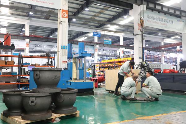 耗资千万!安特威新球阀产线正式投产 耗资千万!安特威新球阀产线正式投产
