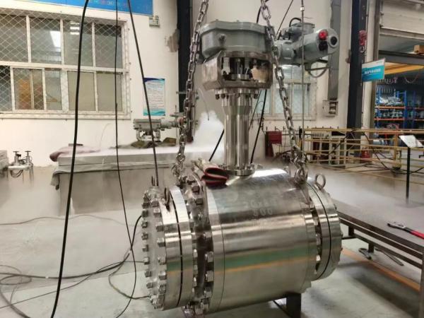 天津百利展发集团有限公司CLASS600 20寸超低温球阀订单顺利交付 天津百利展发集团有限公司CLASS600 20寸超低温球阀订单顺利交付