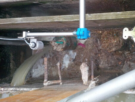 固体杂质堵塞管道的现场照片 固体杂质堵塞管道的现场照片