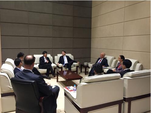 58集团CEO姚劲波出席达沃斯