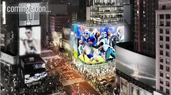 Coming soon! 上海三思1600m? 2500万像素纽约时代广场LED巨屏通过查验
