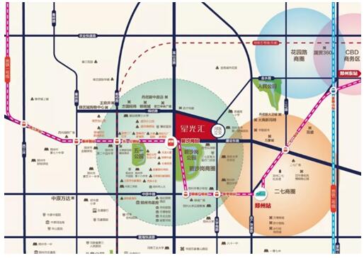 (星光汇项目位置图)