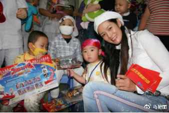 马艳丽走近白血病儿童,为他们圆梦